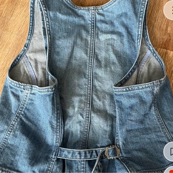 ANA Paisley Denim Vest XL - festival vibes! - Picture 3 of 4